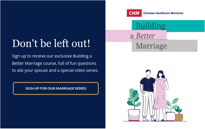 Don't be left out! Sign up to receive our exclusive Building a Better Marriage course, full of fun questions to ask your spouse and a special video series.  